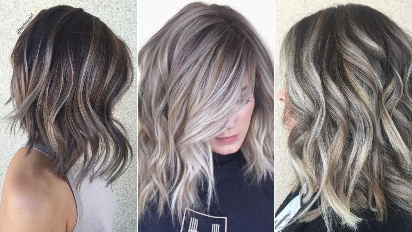 Ash Blonde or Silver Highlights