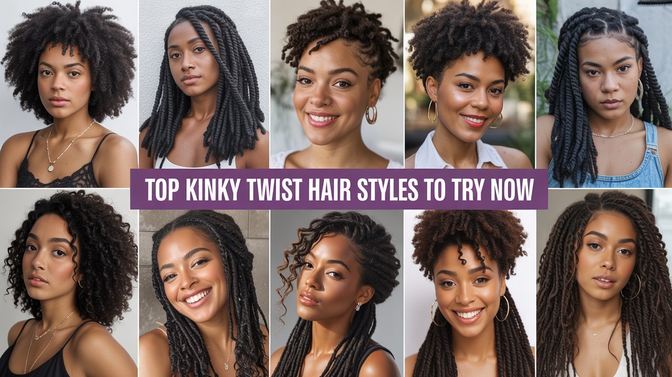 Top Kinky Twist Hair