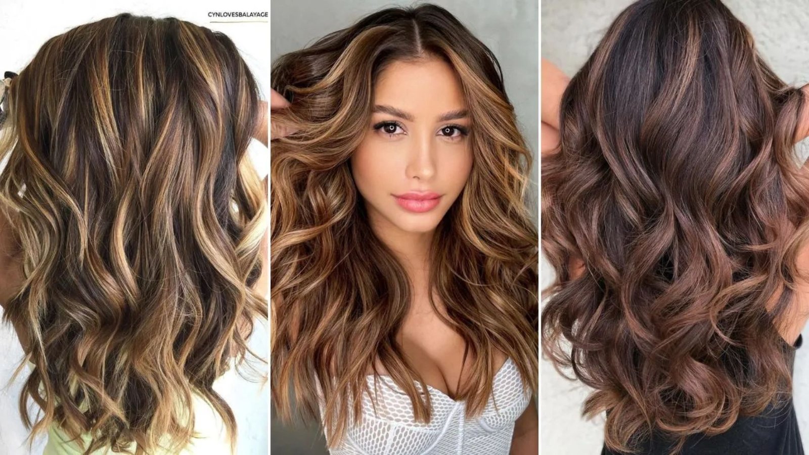 Caramel Highlights on Black Hair
