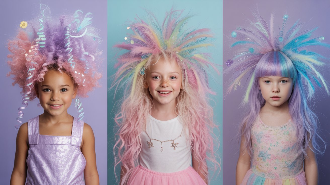 Magical & Fantasy Inspired Crazy Hair Day Styles