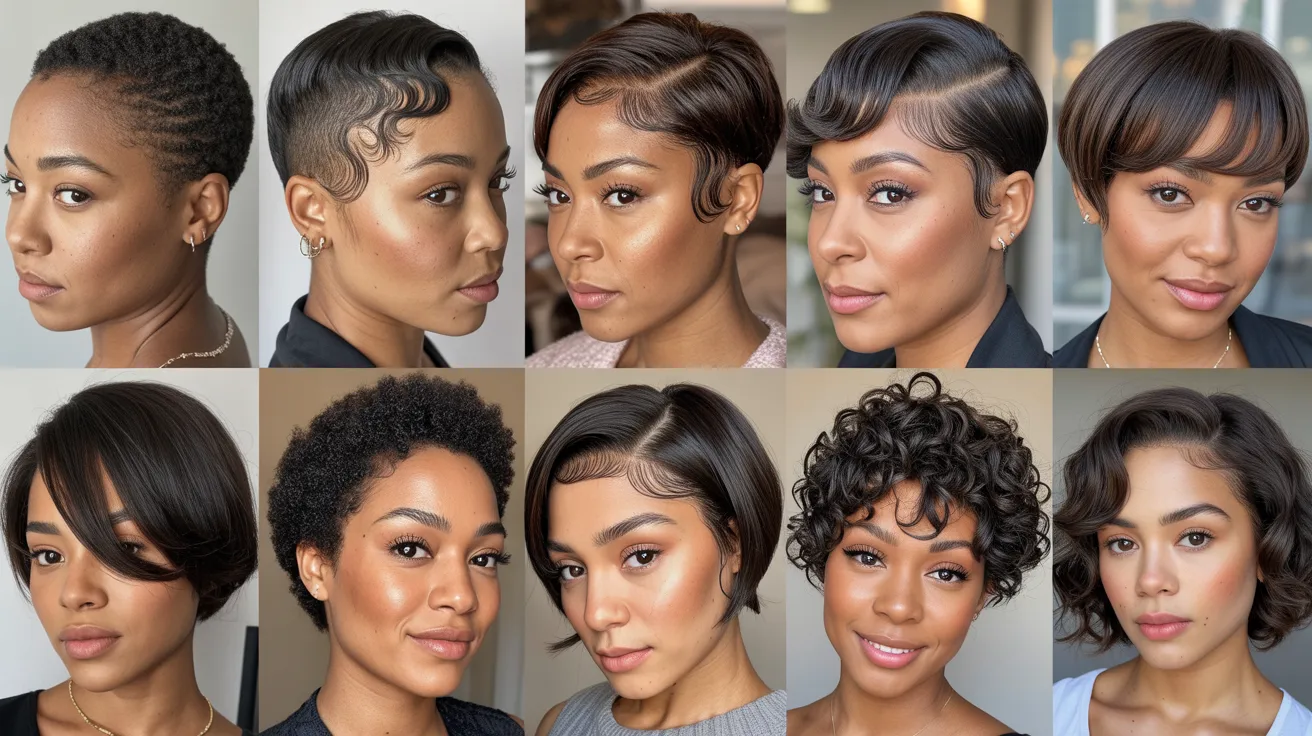 Short Quick Easy Hairstyles Black Hair With Weave