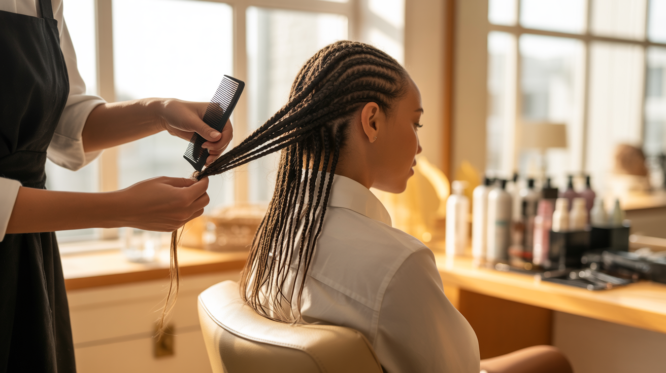 Taking Down Braids Properly