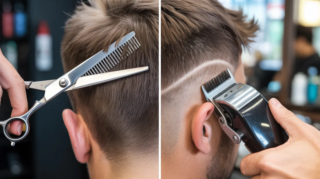 Scissor Cut vs Clipper Cut