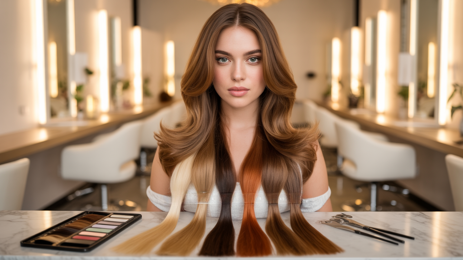 Hair Extension Length Guide