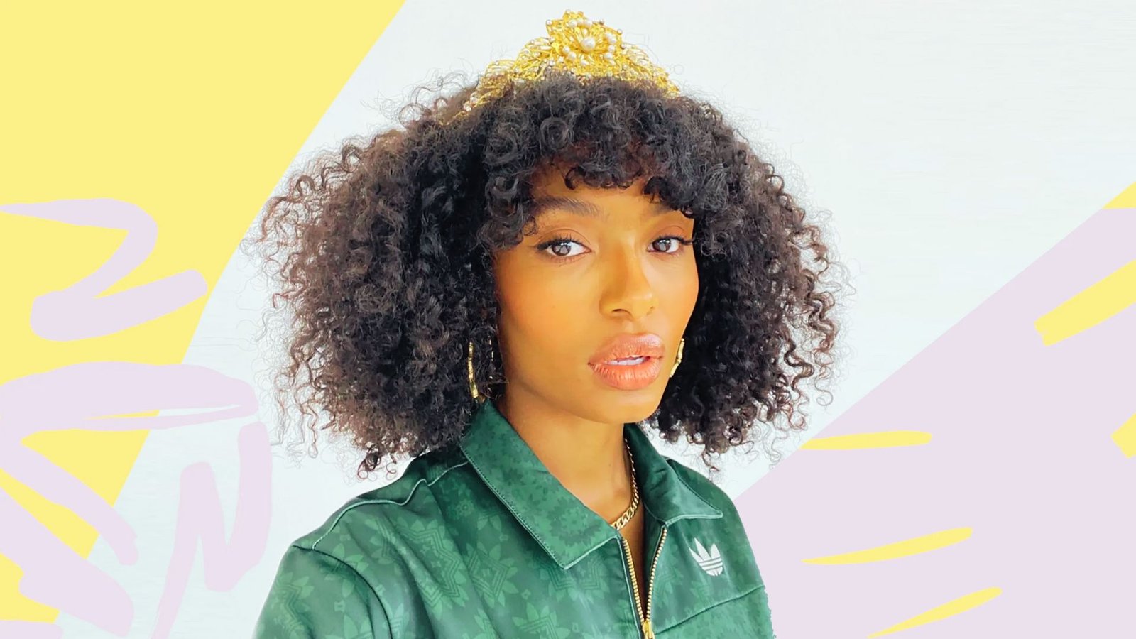 Curtain Bangs with Natural Texture