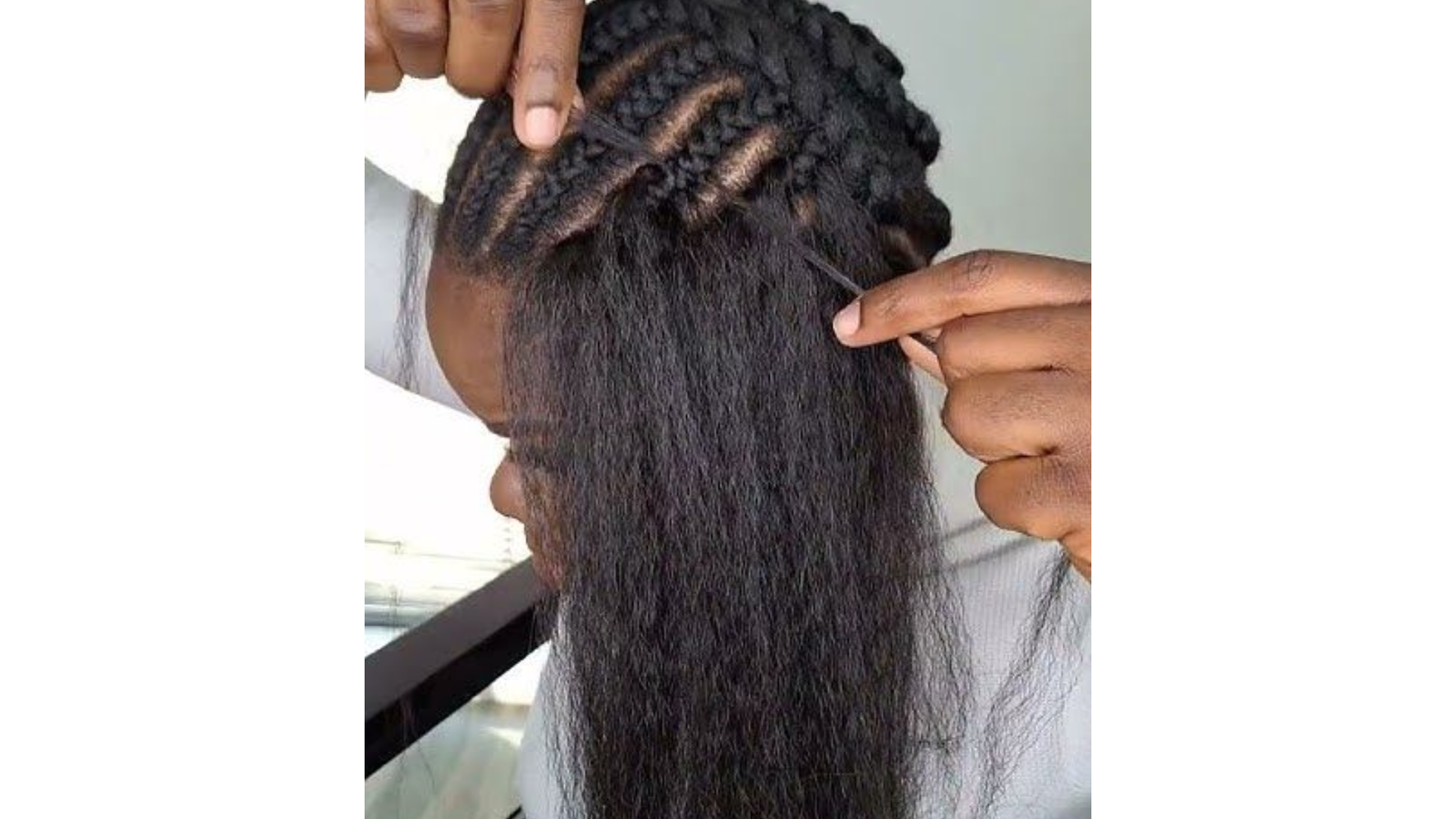 Invisible Crochet Braid