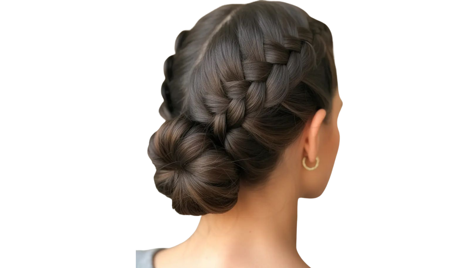 Braided Bun for All Day Wear