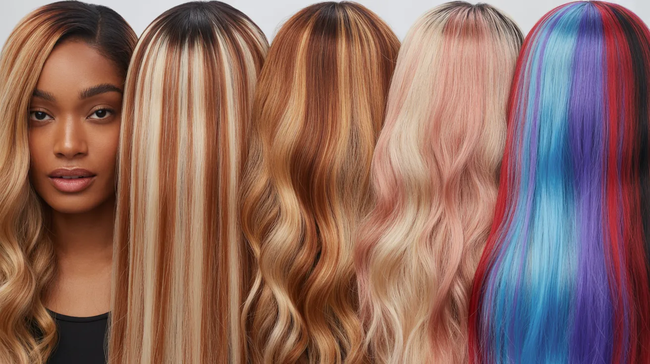 Color-Inspired Quick Weave Hairstyles