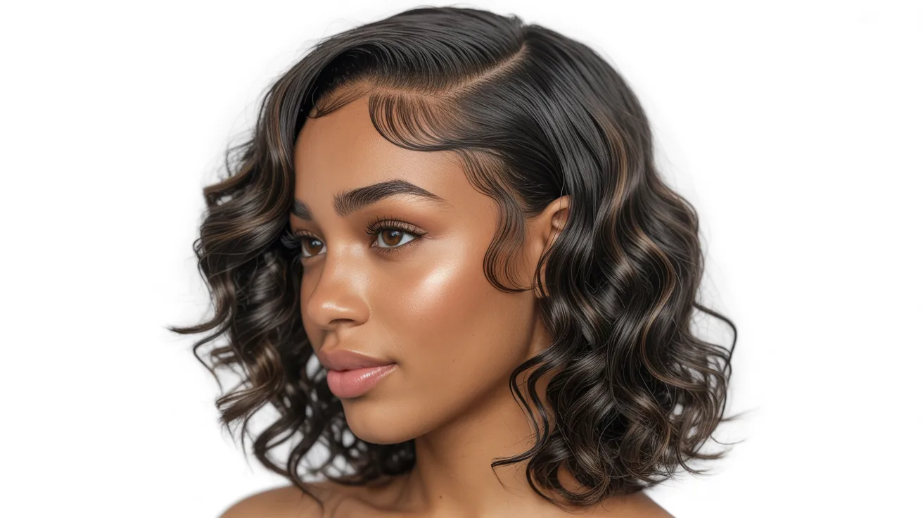 Wavy Quick Easy Hairstyles Black Hair With Weave